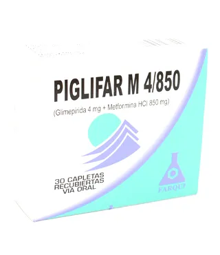 Piglifar-M 4/850 mg 30 Capletas