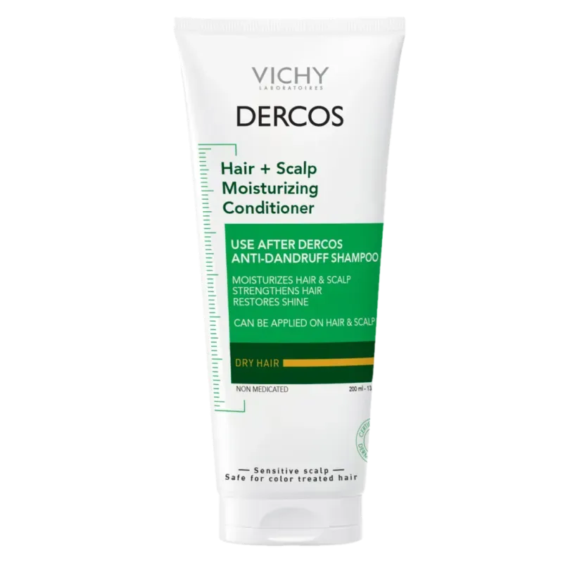 Vichy Dercos Hair + Scalp Moist Cond 200ml
