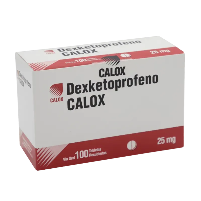 Dexketoprofeno Calox 25mg x 100 Tab
