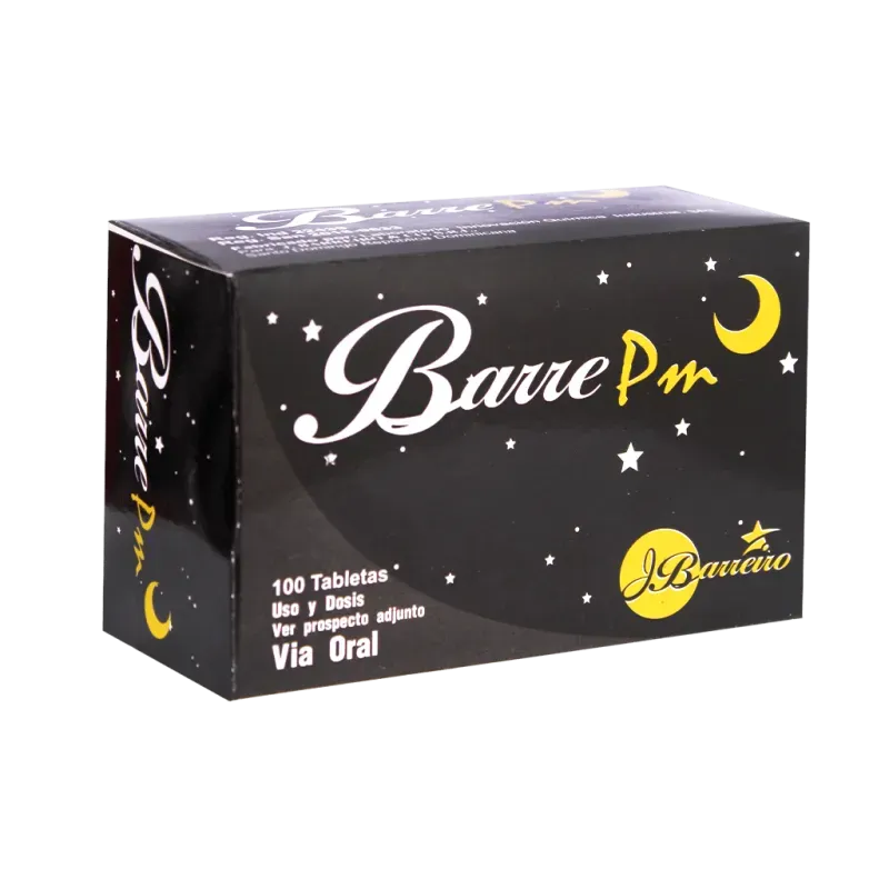 Barre Pm 25mg x 100 Tab