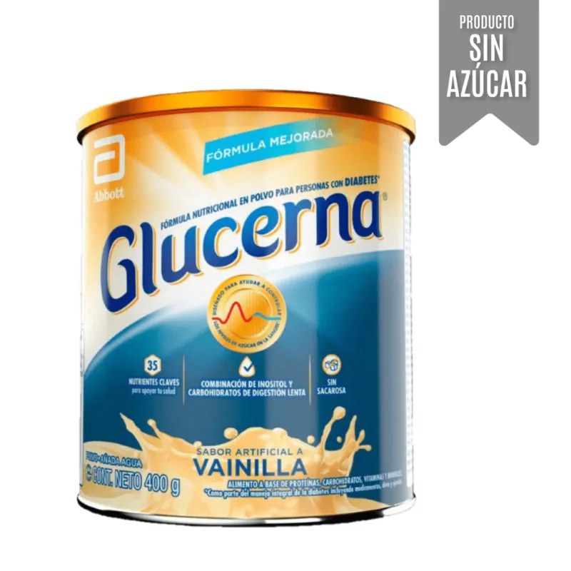 Glucerna SR Polvo Vainilla 400gr