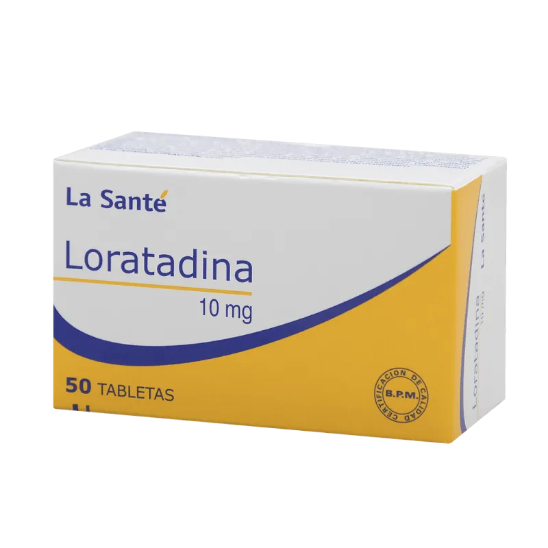 Loratadina Tab. 10mg. x 50 Tab. -la Sante