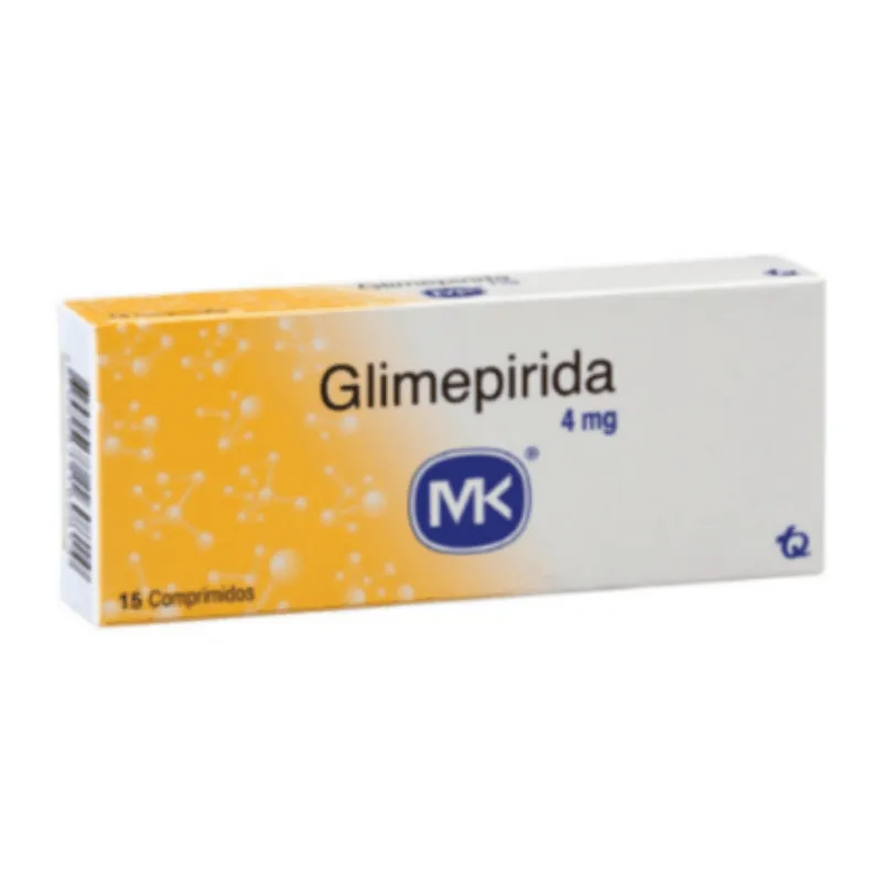Glimepirida 4 mg /15 Tabs MK
