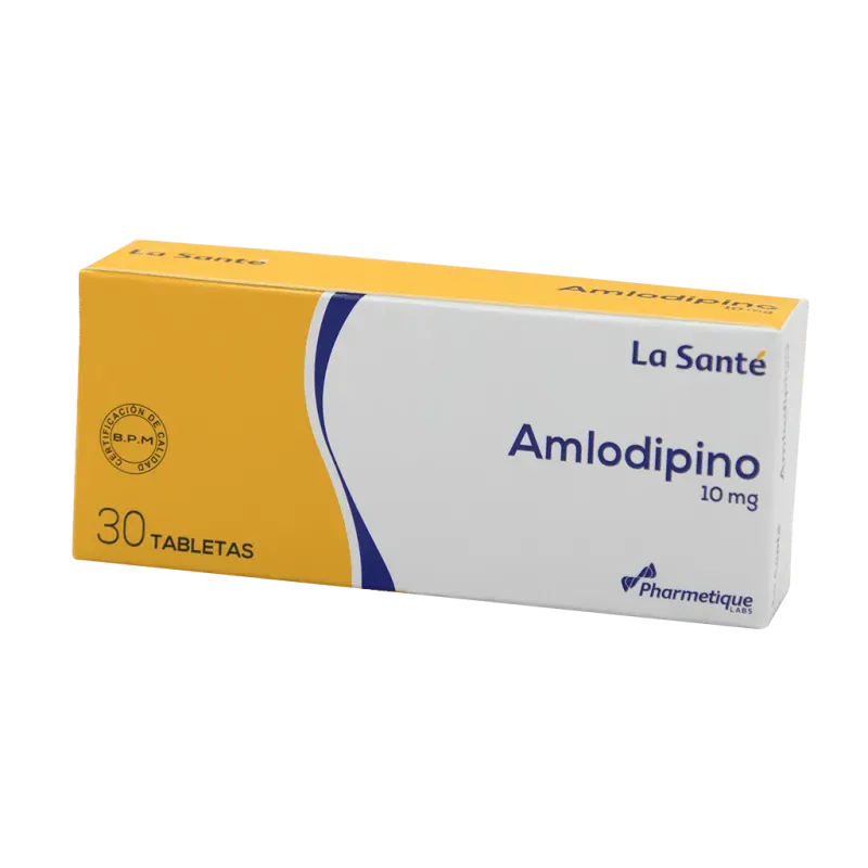 Amlodipino 10mg x 30tab la Sante