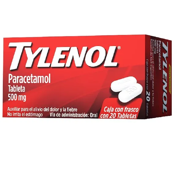 Tylenol 500mg x 20 Capletas