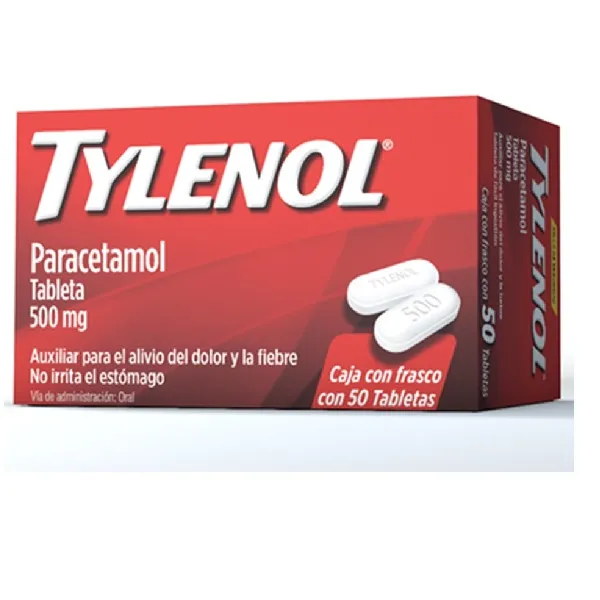 Tylenol 500mg/50 Capletas