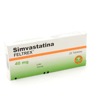 Simvastatina 40mg x 50 S Feltrex