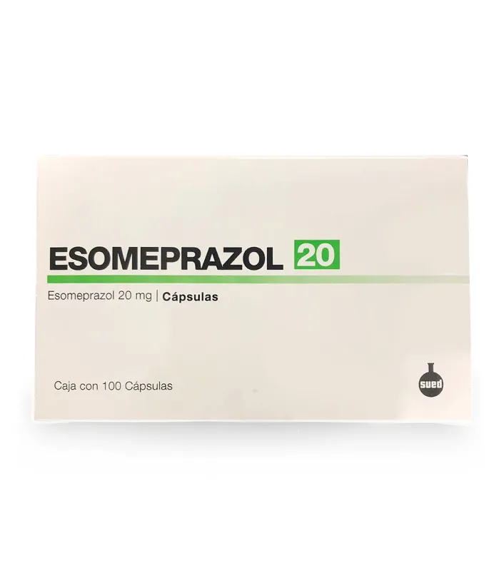 Esomeprazol 20mg / 100 Tab -Sued