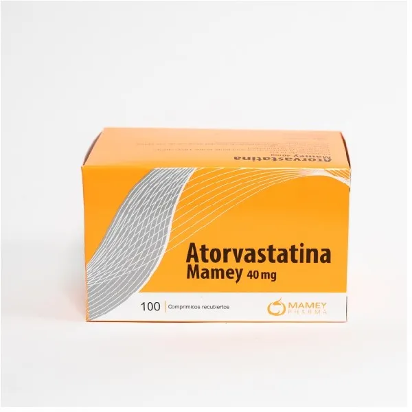 Atorvastatina 40mg x 100 Tab--Mamey
