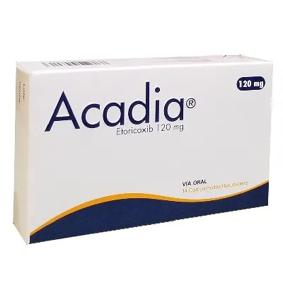 Acadia 120mg 14 Comprimidos C/B Cada Blister