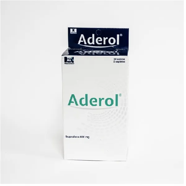 Aderol 800mg Capletas 50 Sobres