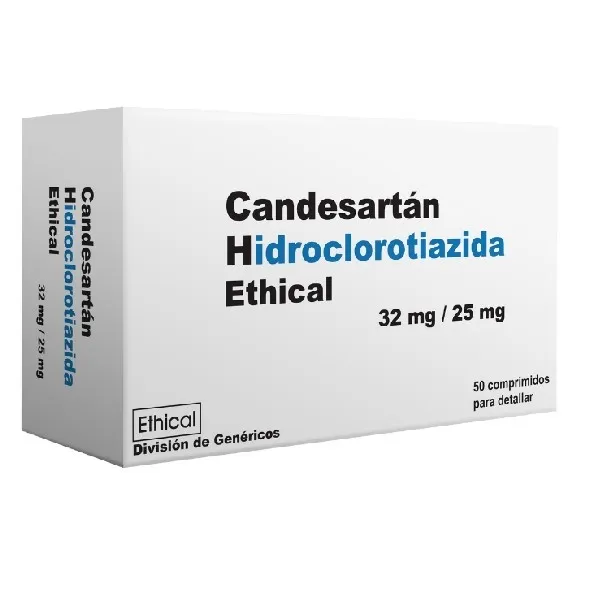 Candesartan H 32/25mg Tab /50 -Ethical
