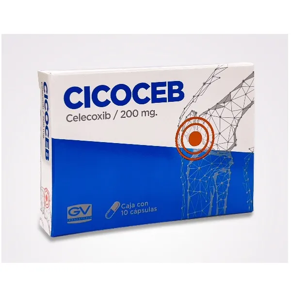 Cicoceb 200mg 10 Capsulas
