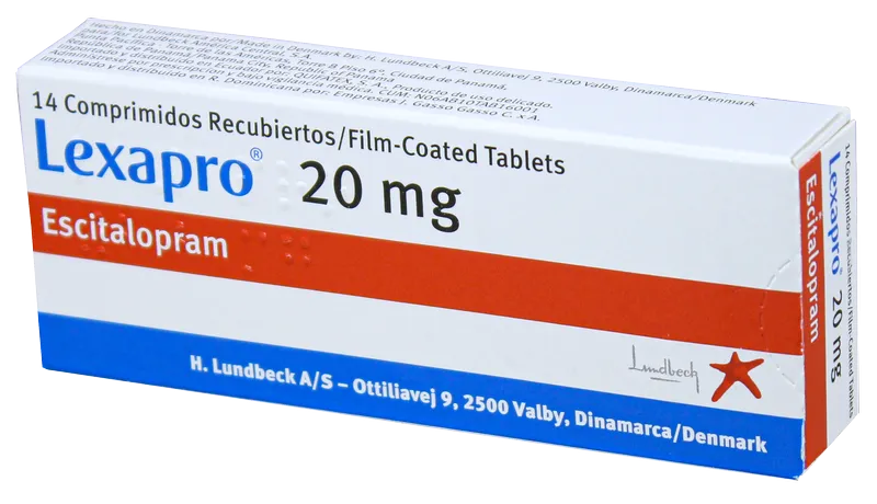 Lexapro 20mg x 14 S