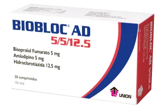 Biobloc Ad 5 /5 /12.5 mg x 30 Tab