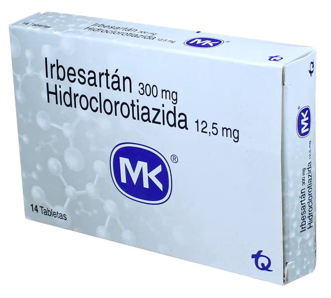 Irbesartan Hct MK 300/12.5 mg x 14