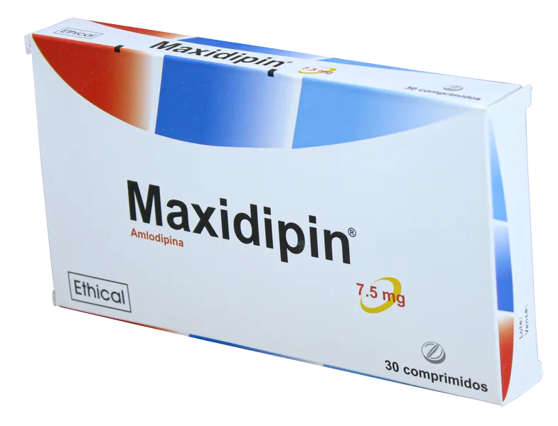 Maxidipin 7.5 mg x 30 Comps