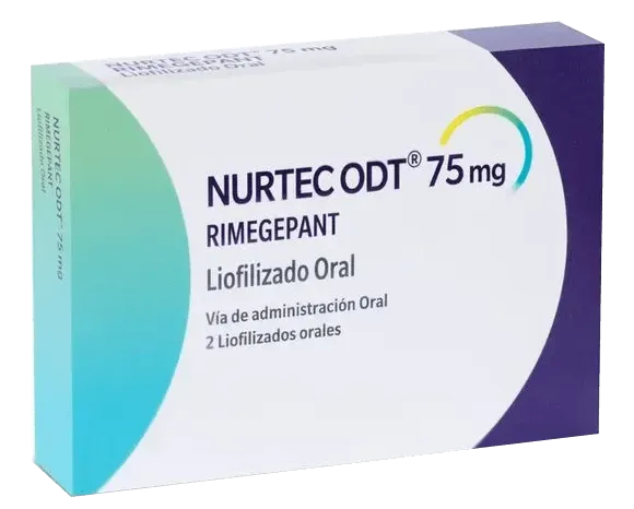 Nurtec Odt 75mg 2 Tabletas