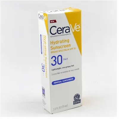 Cerave Hydrating Sunscreen Spf30 Face Lotion 75ml 114743