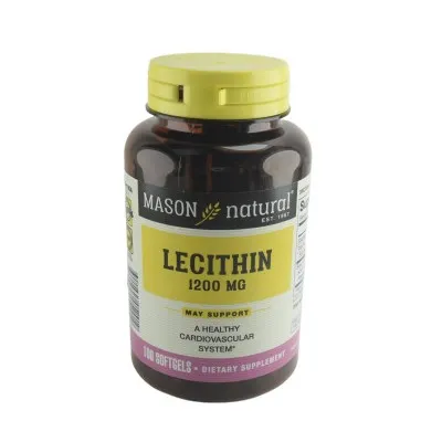 Mason Lecithin Soya 1200mg 100 Sofgels
