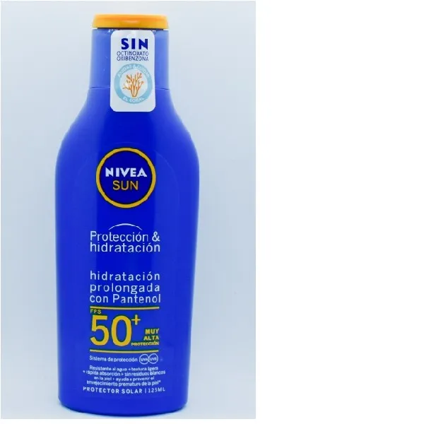 Nivea Sun Protector Solar Hidratante Fps50 Locion 125ml 17022