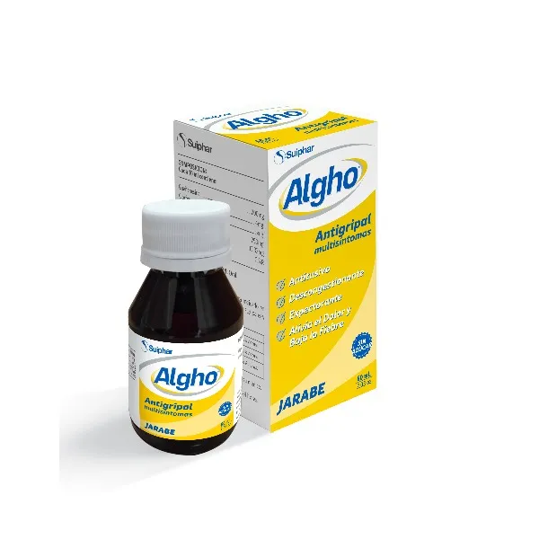 Algho Antigripal Multisintomas Jarabe 60ml