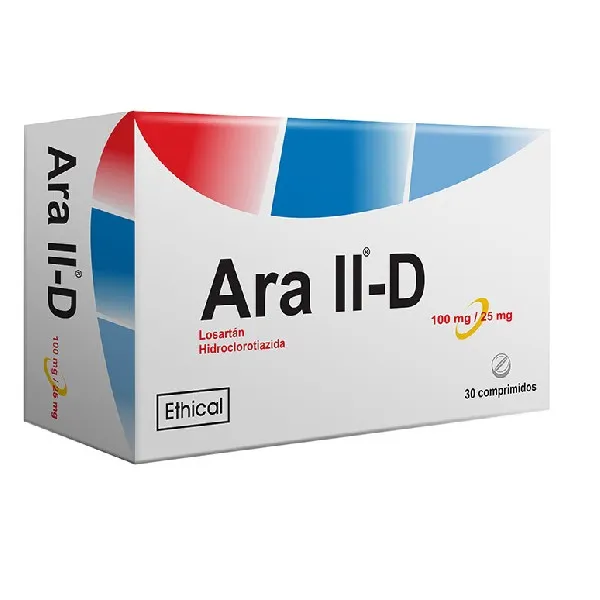 Ara Ii D 100/25 mg 30 Comprimidos