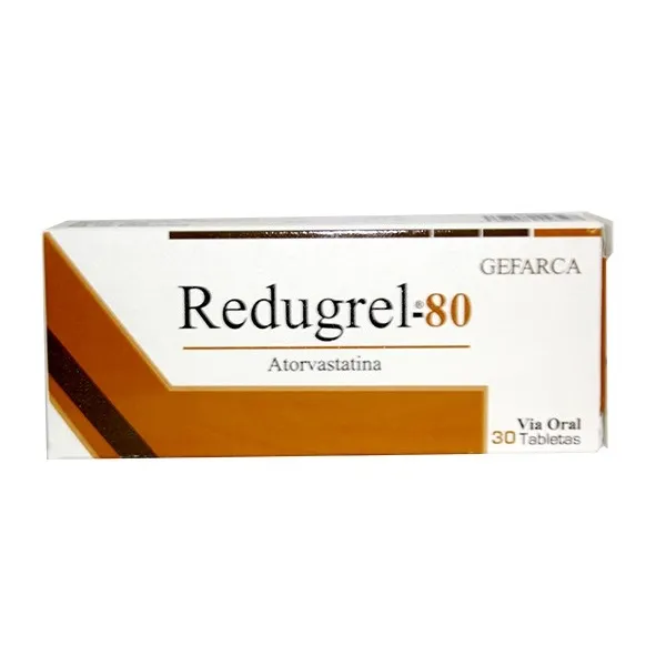 Redugrel 80mg 30 Tabletas