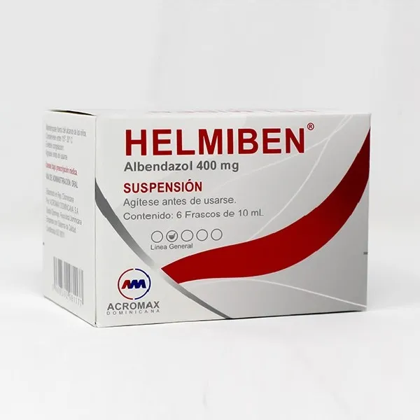 Helmiben Suspension 10ml 6 Frascos