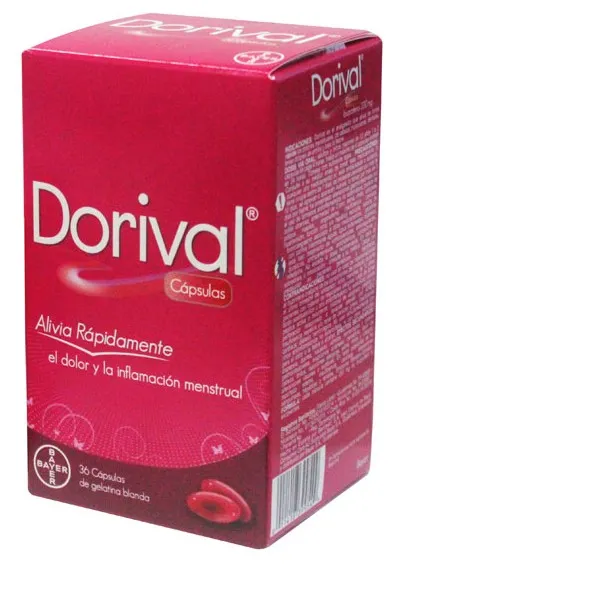 Dorival Liquigels 200mg 36 Capsulas
