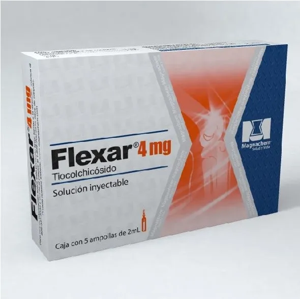 Flexar 4mg 5 Ampollas