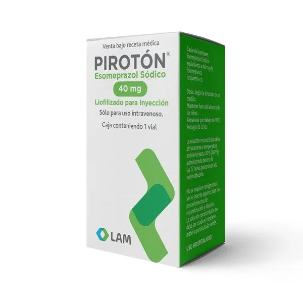 Piroton 40mg 1 Ampolla IV