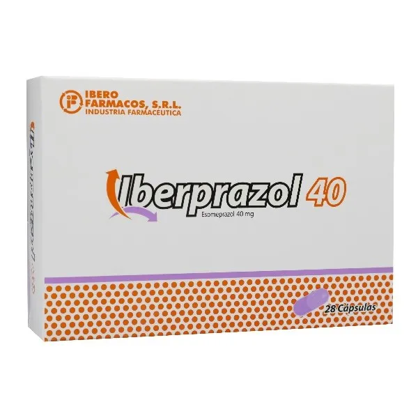 Iberprazol 40mg 28 Capsulas C/B Cada Blister7