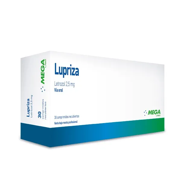 Lupriza 2.5mg 30 Comprimidos Letrozoleac