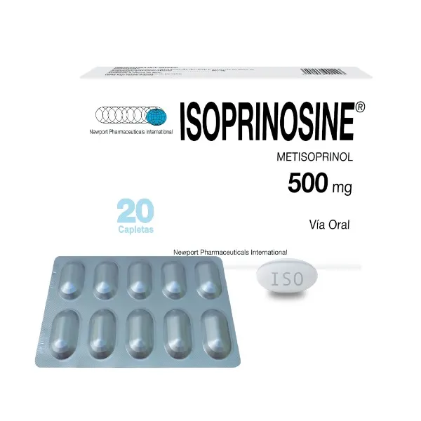 Isoprinosine 500mg 20 Capletas