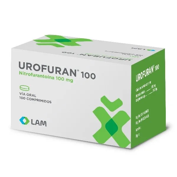 Urofuran 100mg 100 Comprimidos