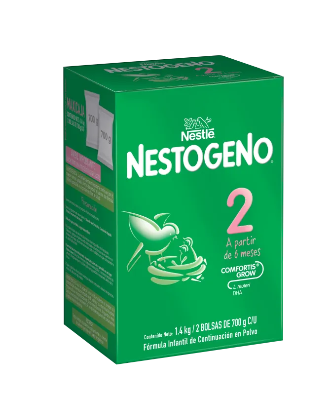 Nestogeno 2 Polvo 2 Bolsas 700g 1400g