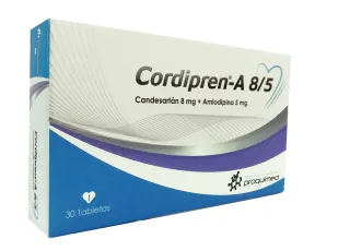 Cordipren A 8/5mg 30 Tabletas