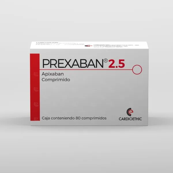Prexaban 5mg 80 Comprimidos C/B Cada Blister