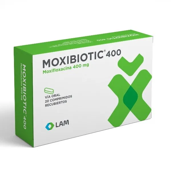 Moxibiotic 400mg 10 Comprimidos